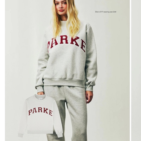 Parke Tops - Parke Holiday Varsity Mockneck L/XL